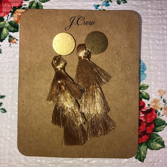 J. Crew Jewelry - NWT TASSEL EARRINGS